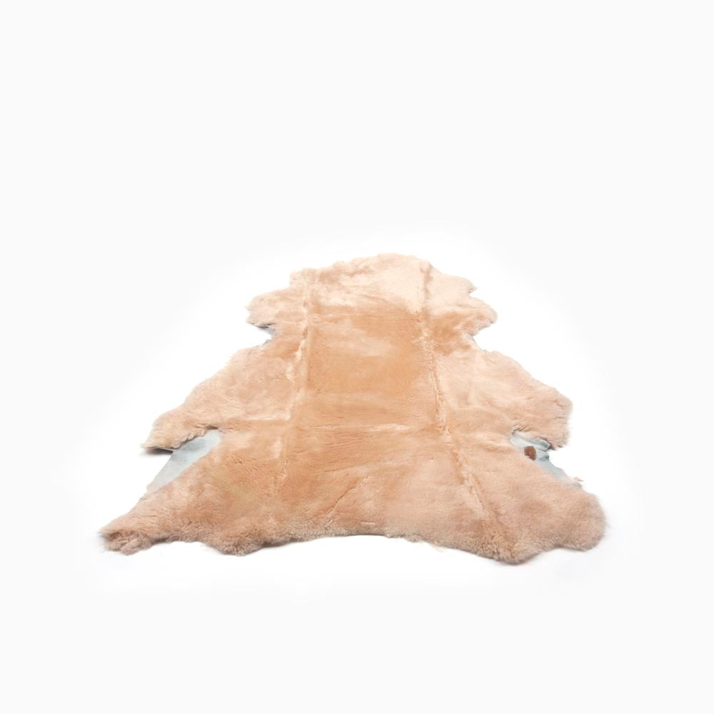 Schafsfell kurzhaarig camel