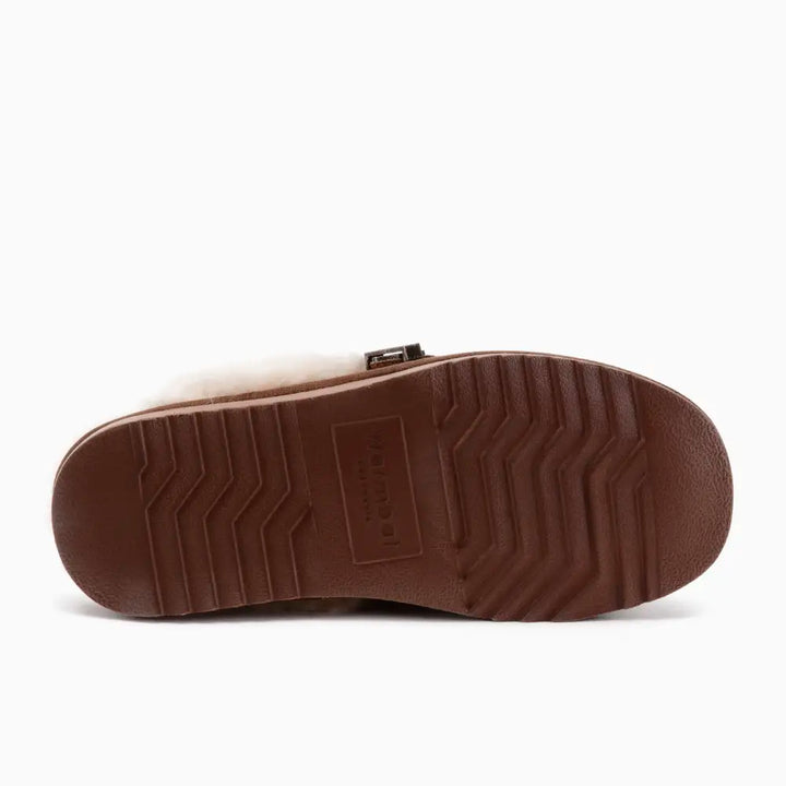 Berri Dames Suède Buckle Cognac thumbnail 3