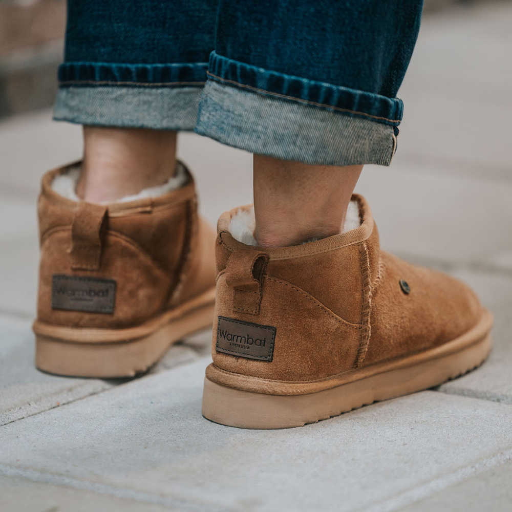 Durack Damen Suède Boot Cognac 1