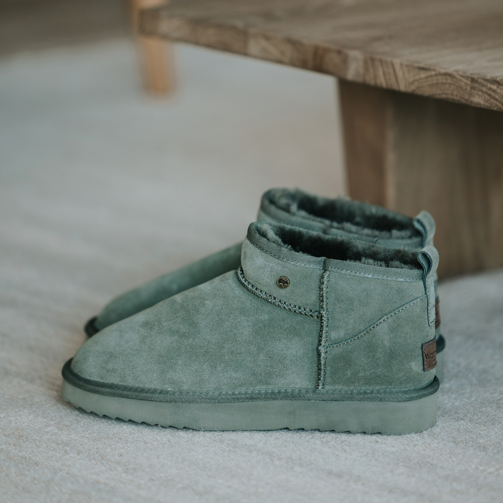 Durack Damen Suède Olive 1
