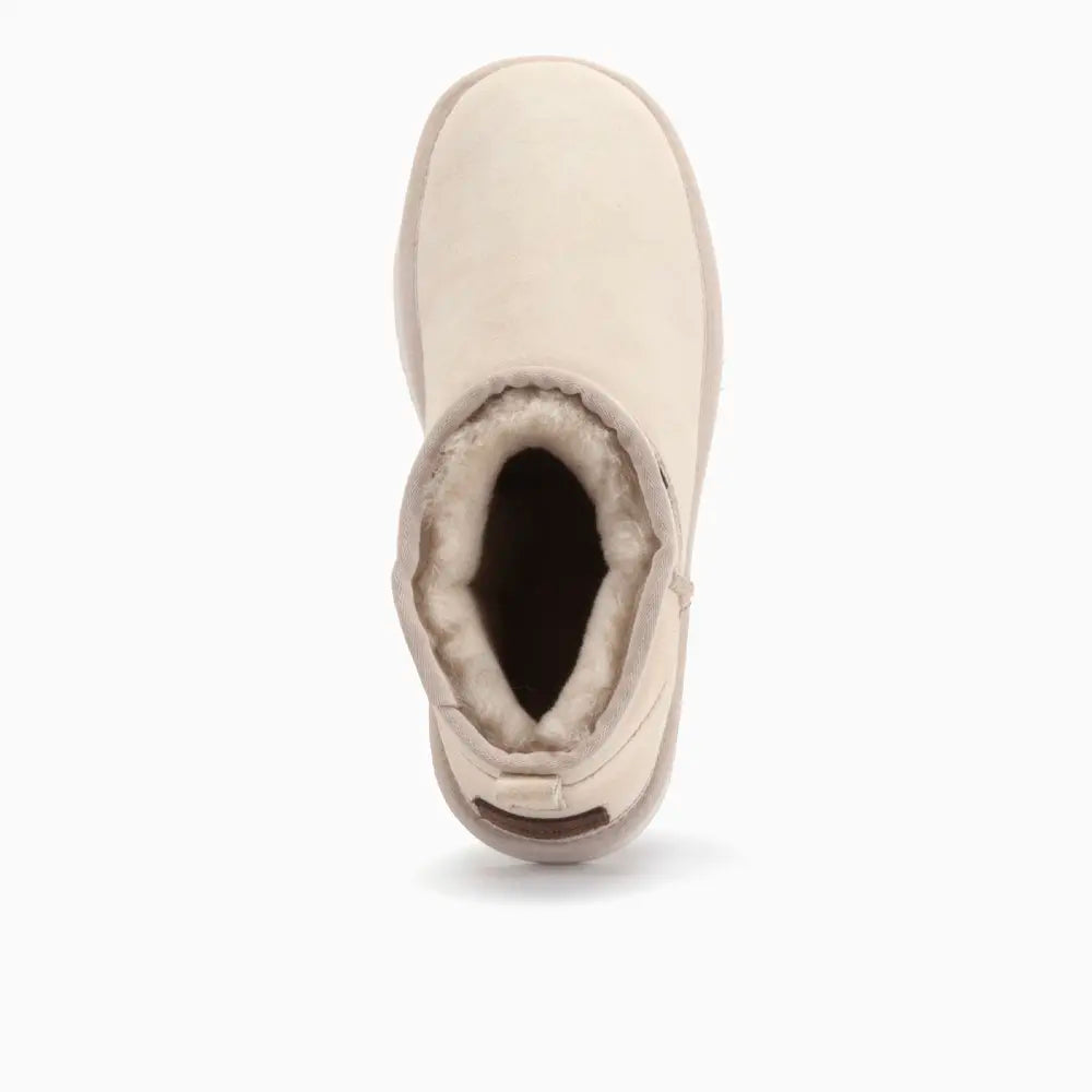 Durack Damen Suède Boot Ivory 1