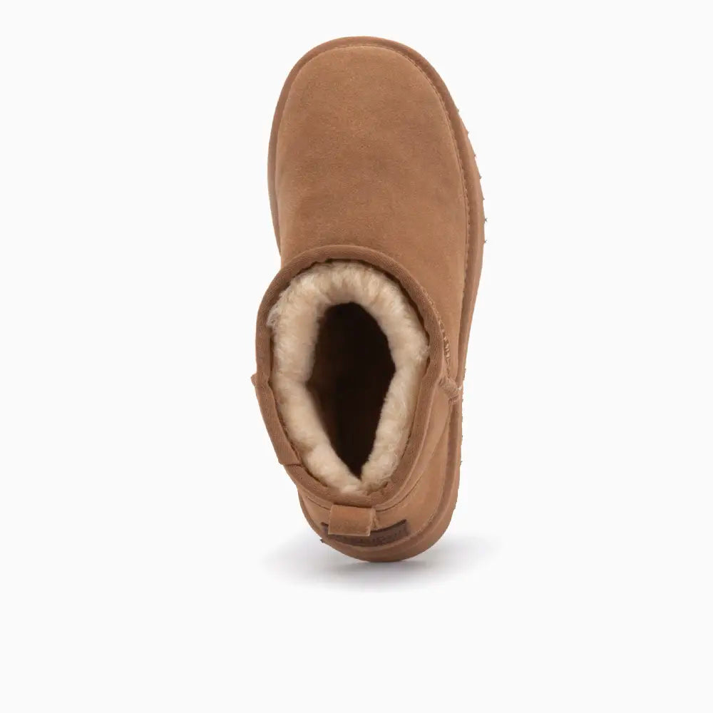 Durack Damen Suède Boot Beige 2