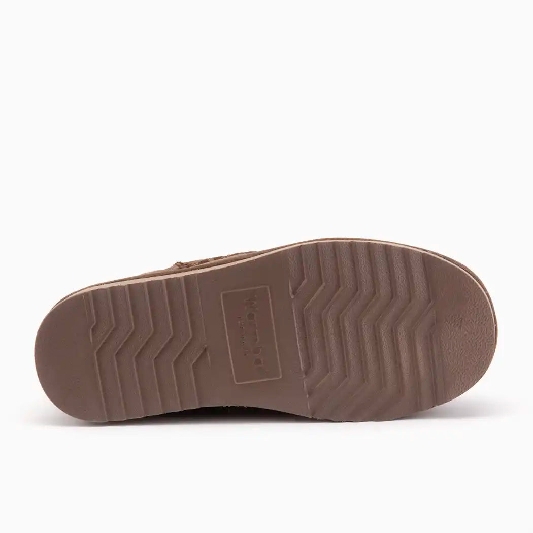 Durack dames suède stitch mud 14