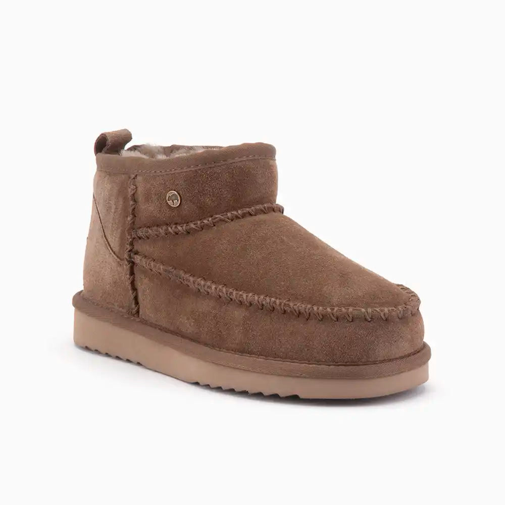 Durack dames suède stitch mud 7