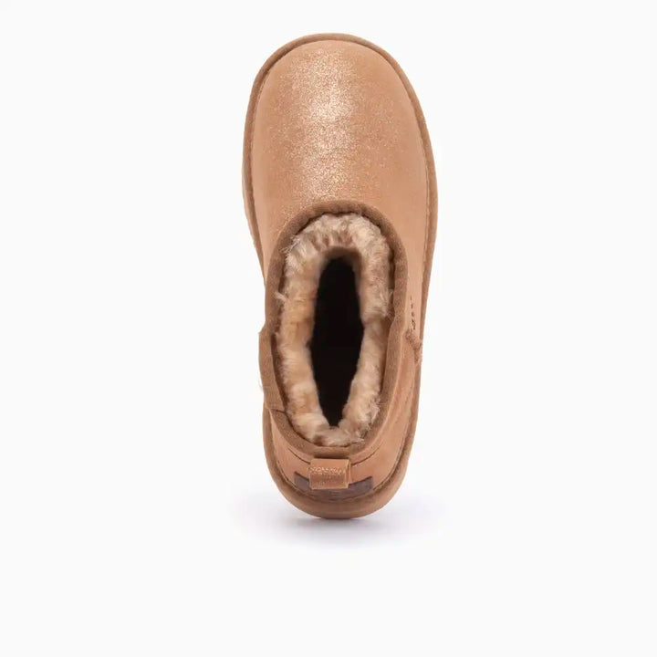 Durack suède boot metalic gold thumbnail 1