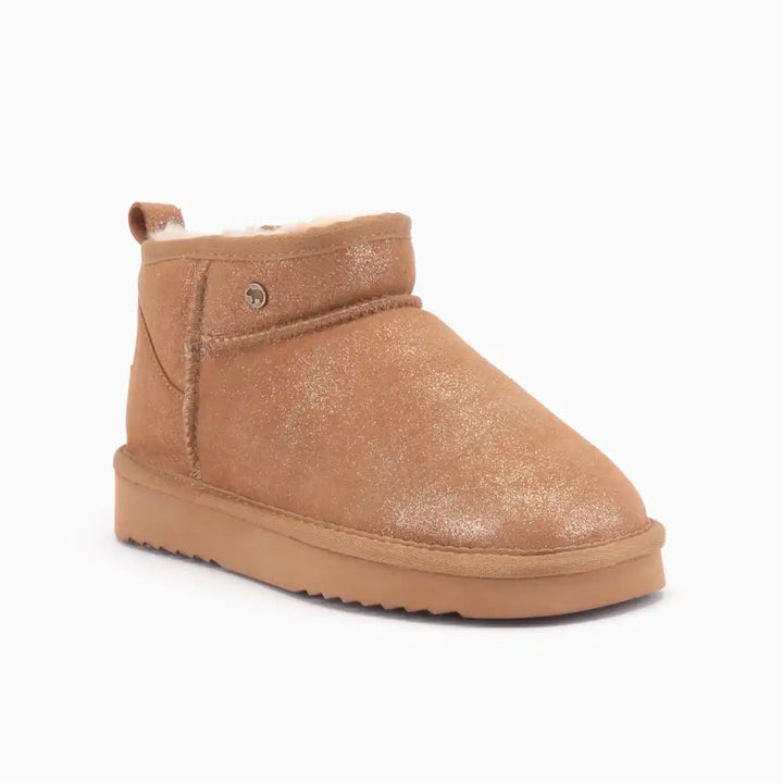 Durack suède boot metalic gold thumbnail 2