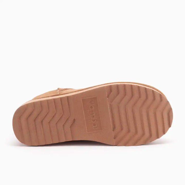 Durack dames suède plateau cognac thumbnail 11