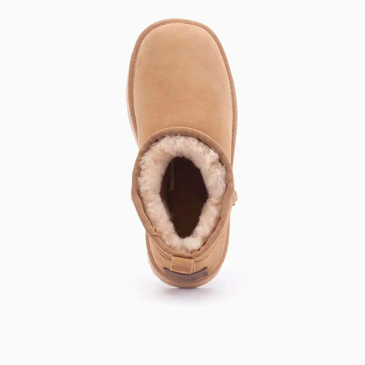 Durack suède plateau camel thumbnail 1
