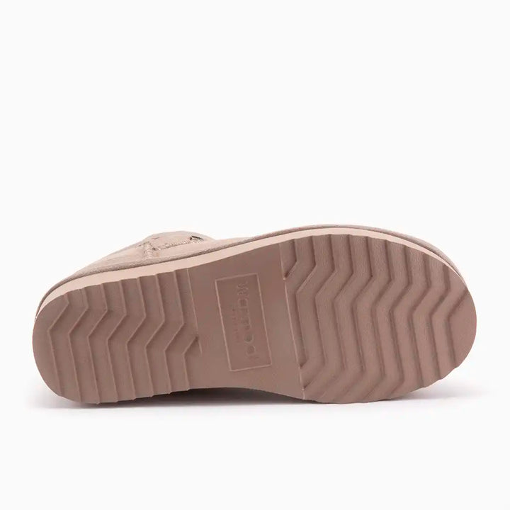 Durack dames suède plateau taupe thumbnail 15