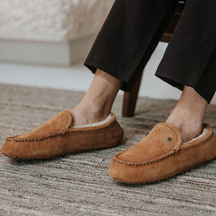 Earlwood Herren Suède Cognac thumbnail 1