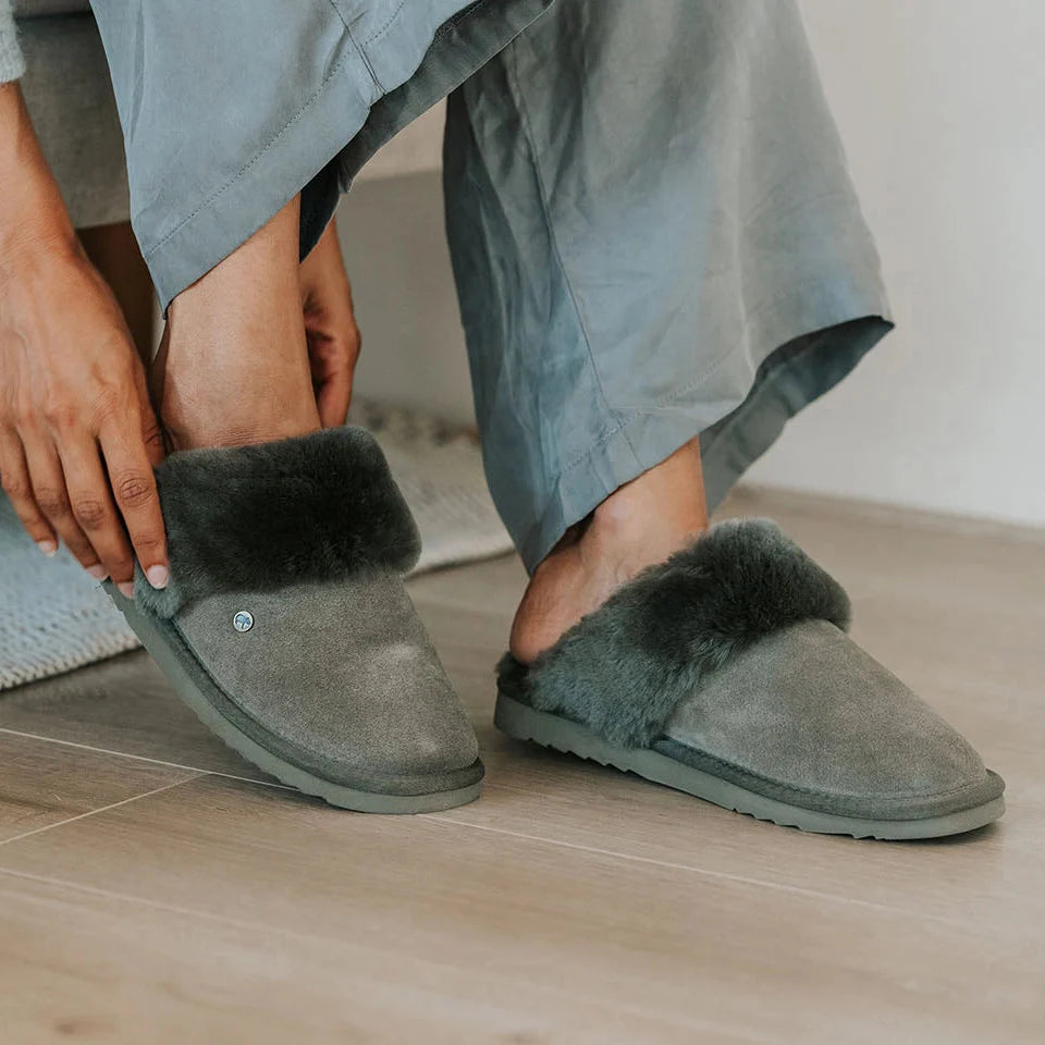 Flurry suède olive 16