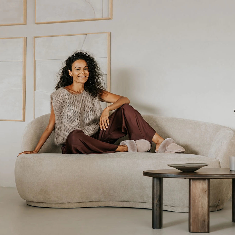 Flurry suède taupe 1