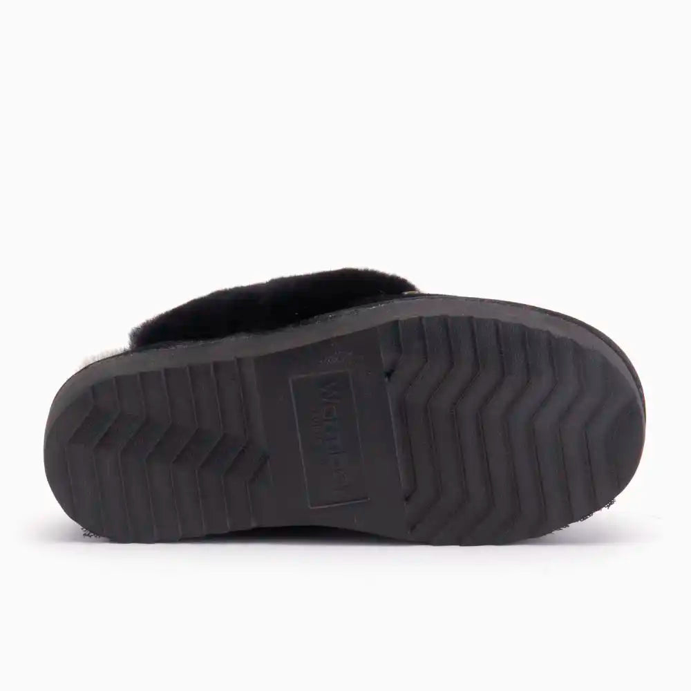 Flurry suède plateau black 14