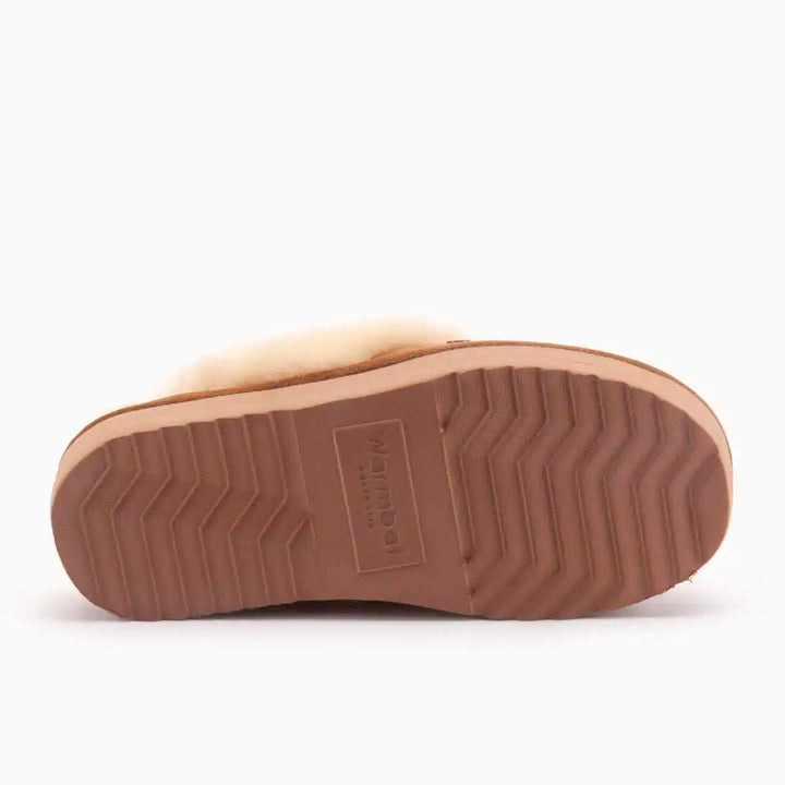 Flurry suède plateau cognac thumbnail 3