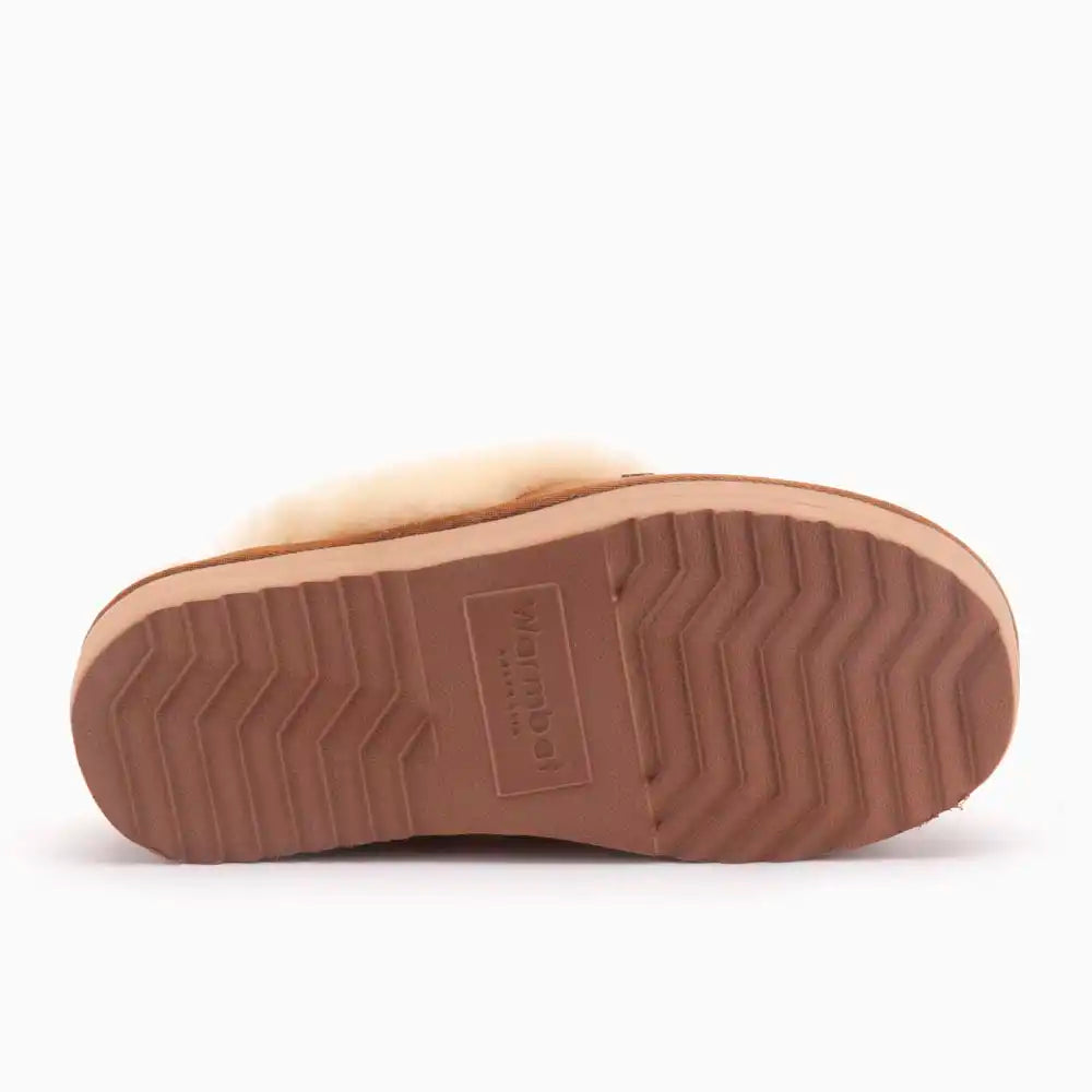Flurry suède plateau cognac 15