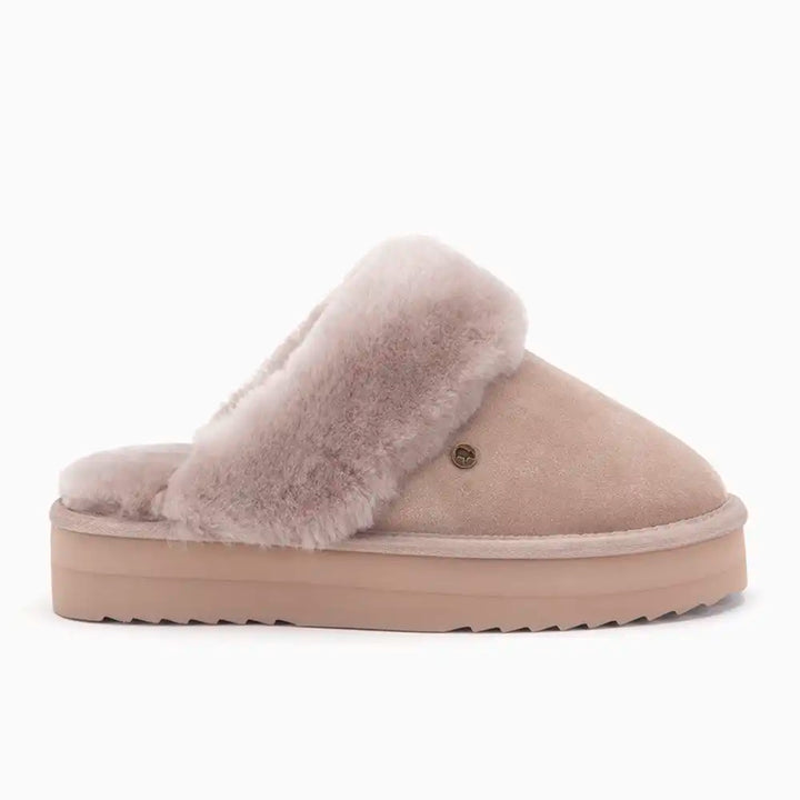 Flurry suède plateau taupe thumbnail