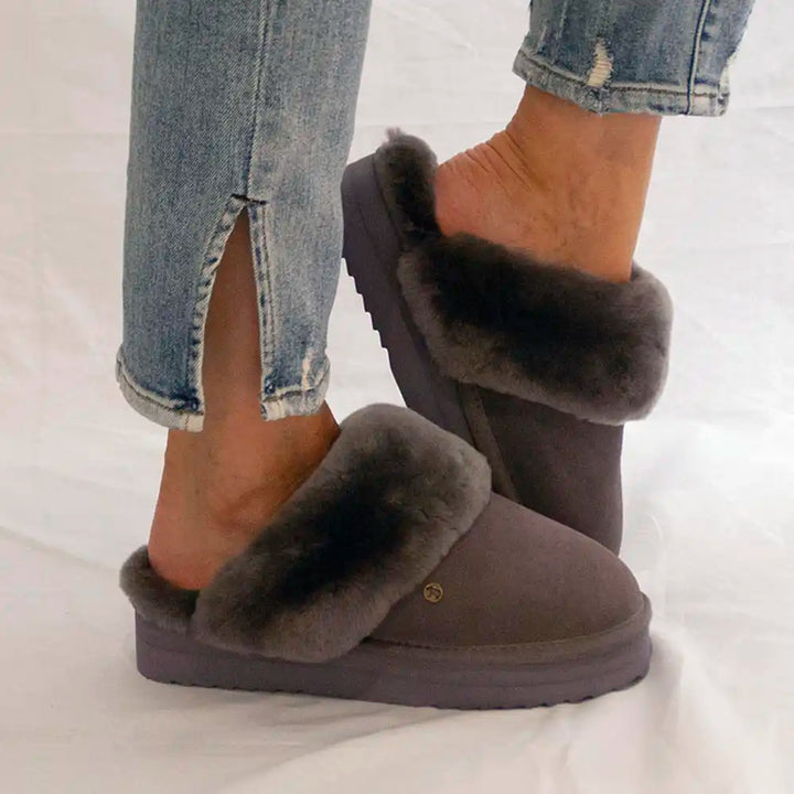 Flurry suède plateau plum thumbnail 1