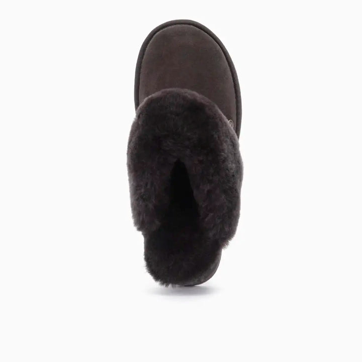 Flurry Damen Suède Plateau Choco thumbnail 3