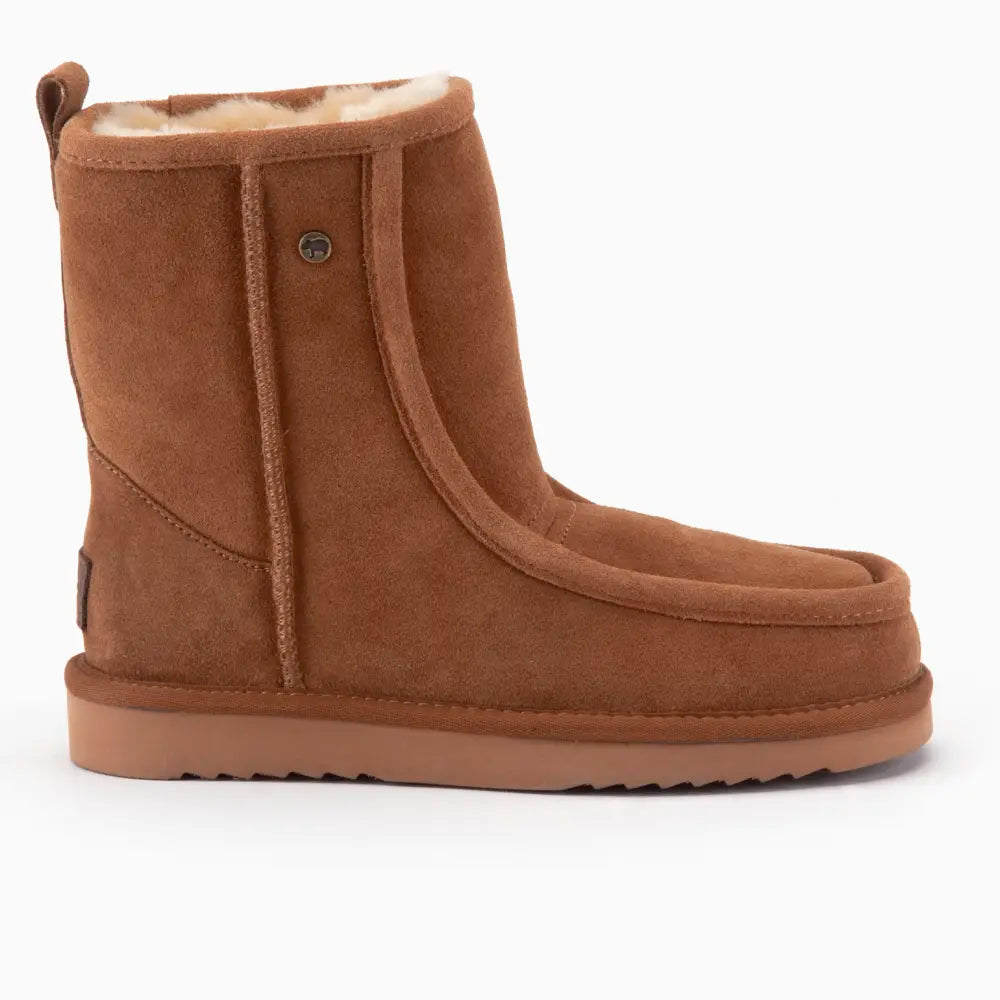Goulburn Damen Suède Boot Cognac