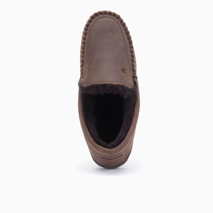 Grizzly Men Cracked Leather Brown thumbnail 2