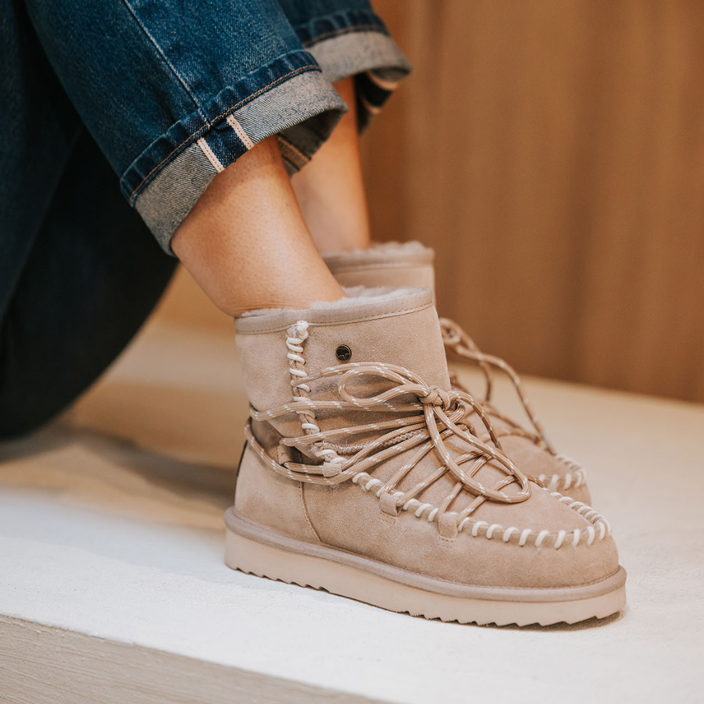 Kalbarri Damen Suède Taupe 1
