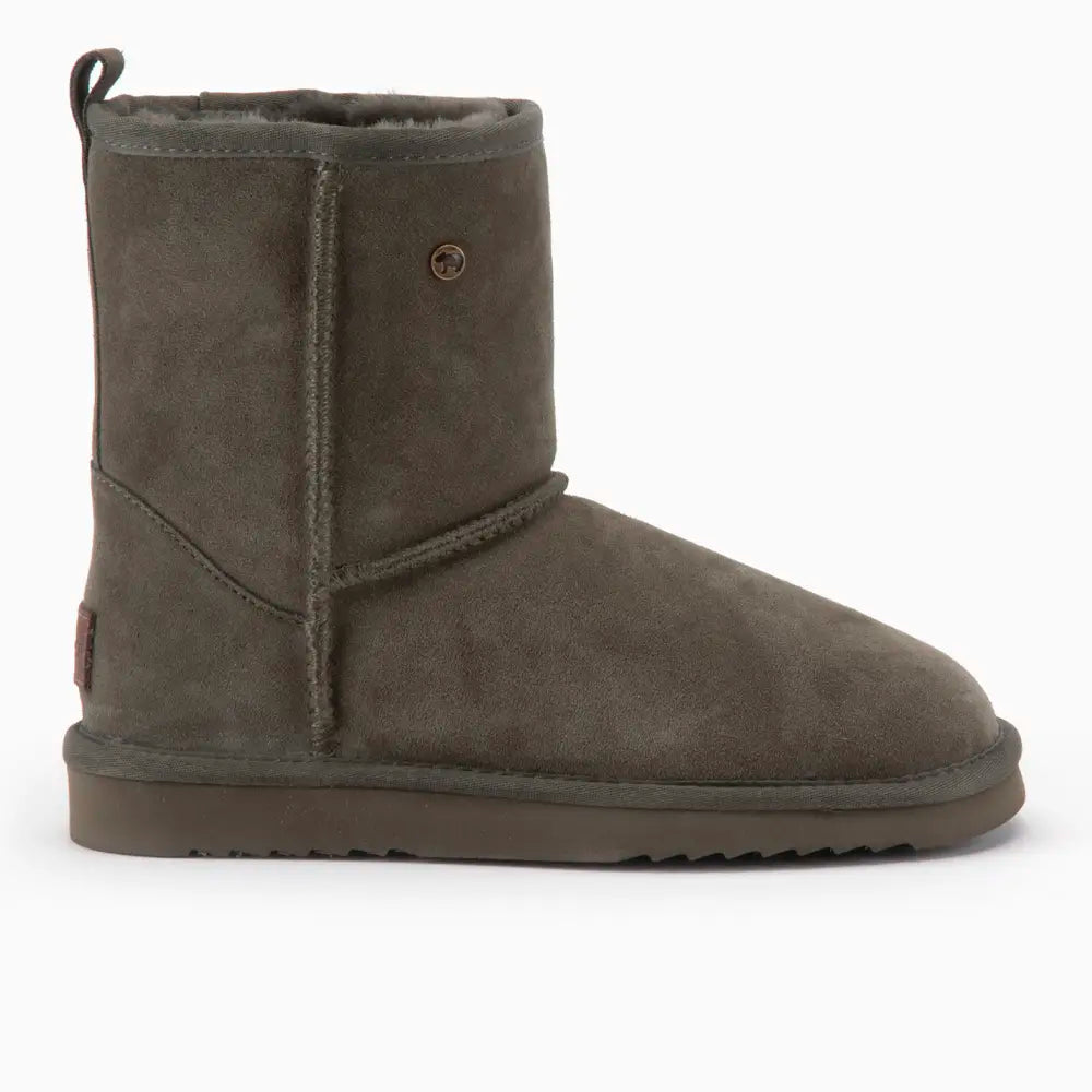 Kangaroo Damen Suède Boot Olive