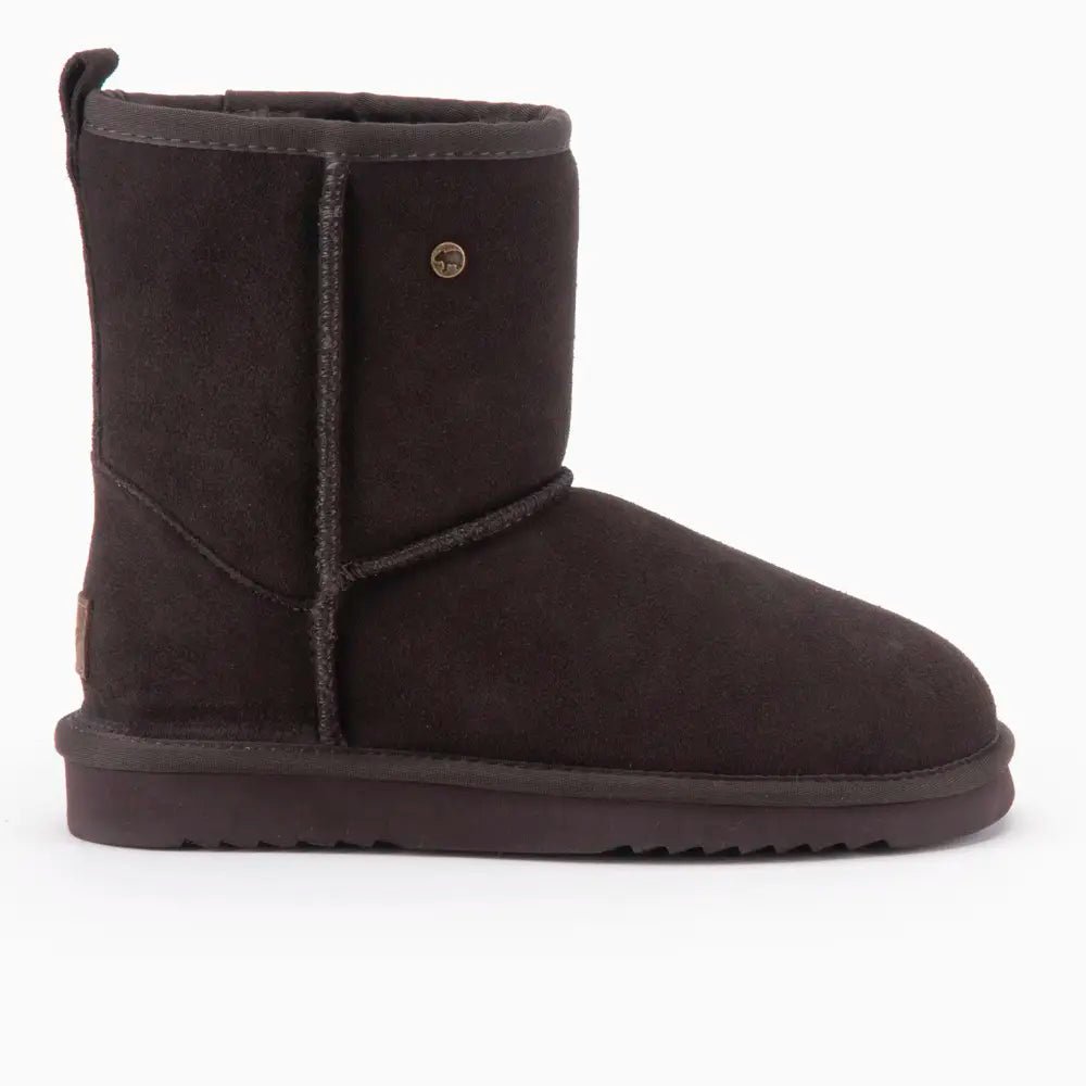 Kangaroo Damen Suède Boot Choco