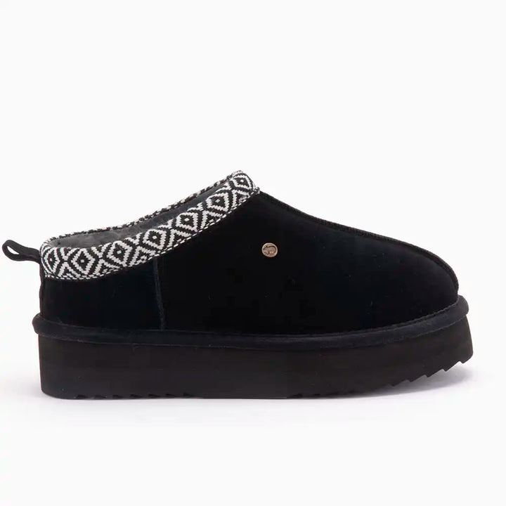 Kynuna suède plateau tape black thumbnail