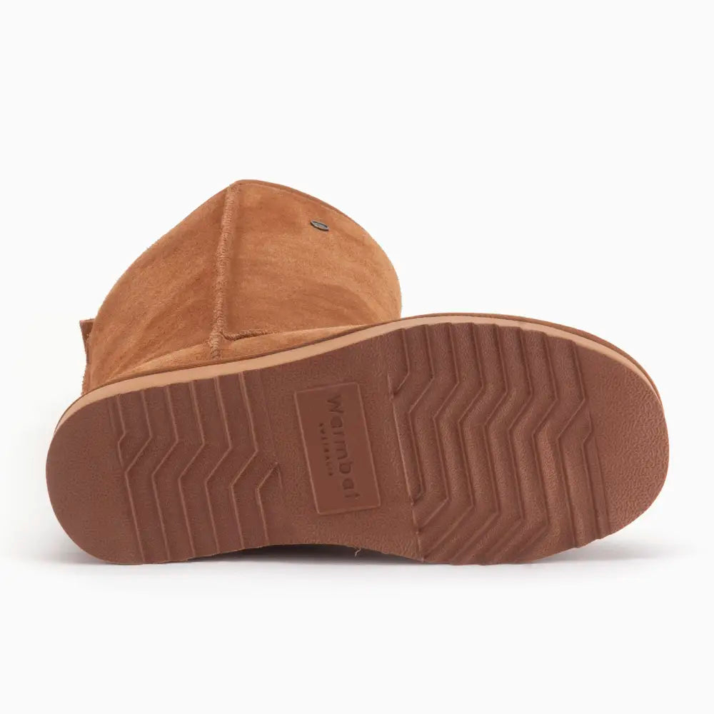Tamala Damen Suède Boot Cognac 3