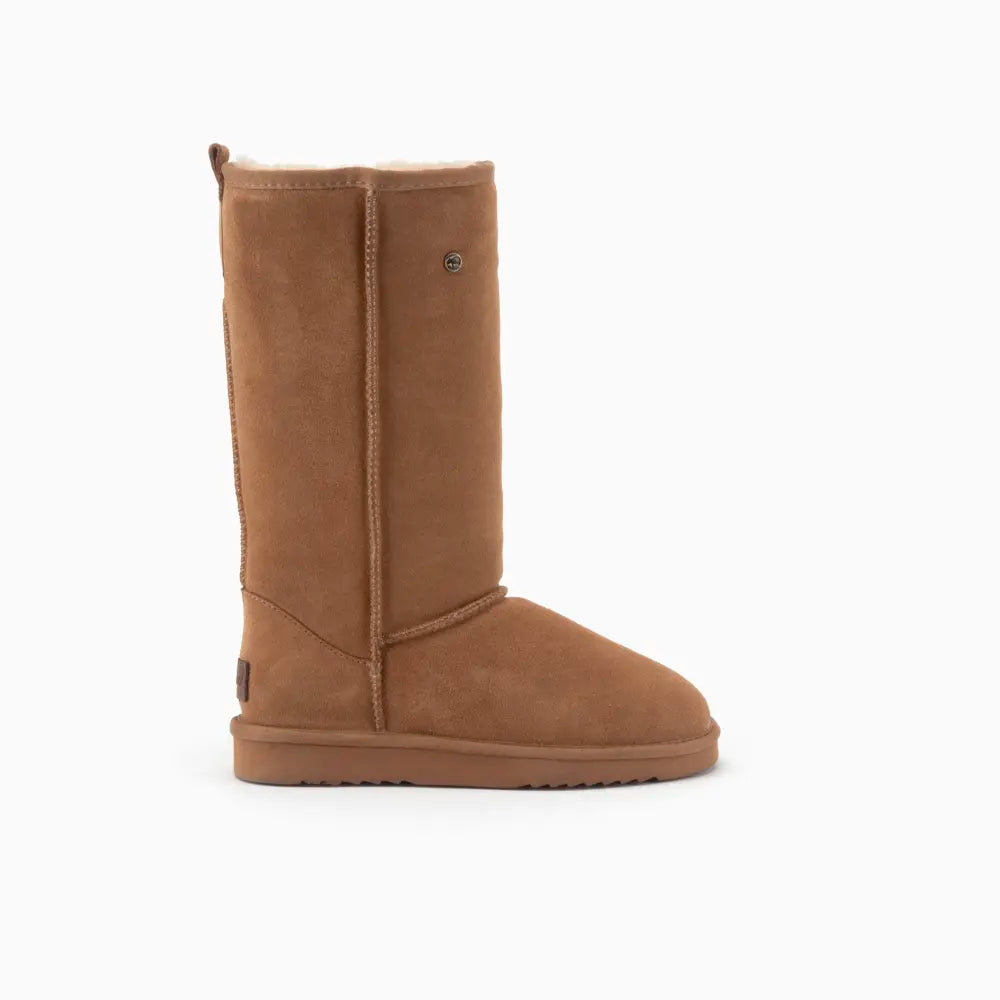 Tamala Dames Suède Boot Beige