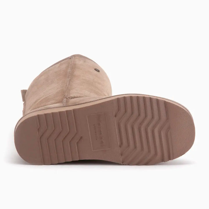 Tamala Damen Suède Boot Taupe thumbnail 3