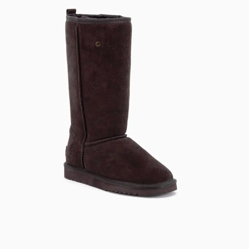 Tamala Damen Suède Boot Choco 1