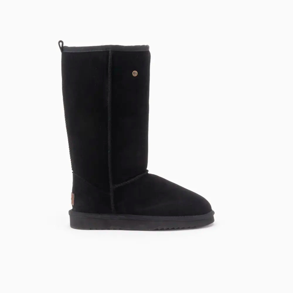 Tamala Dames Suède Boot Black