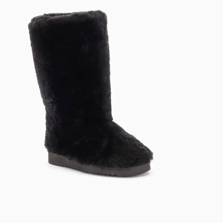 Tamala Damen Boot Wool Choco thumbnail 1