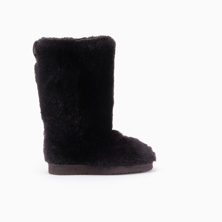 Tamala Damen Boot Wool Choco thumbnail