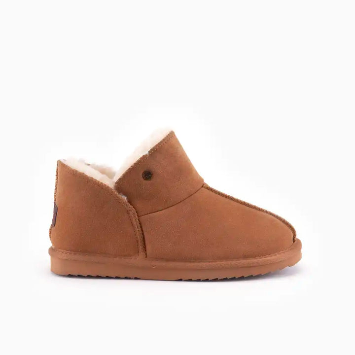 Willow kinder suède cognac thumbnail