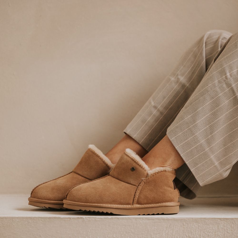 Willow Damen Suède Beige 1