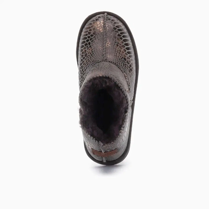 Willow Damen Suède Print Snake Choco thumbnail 3