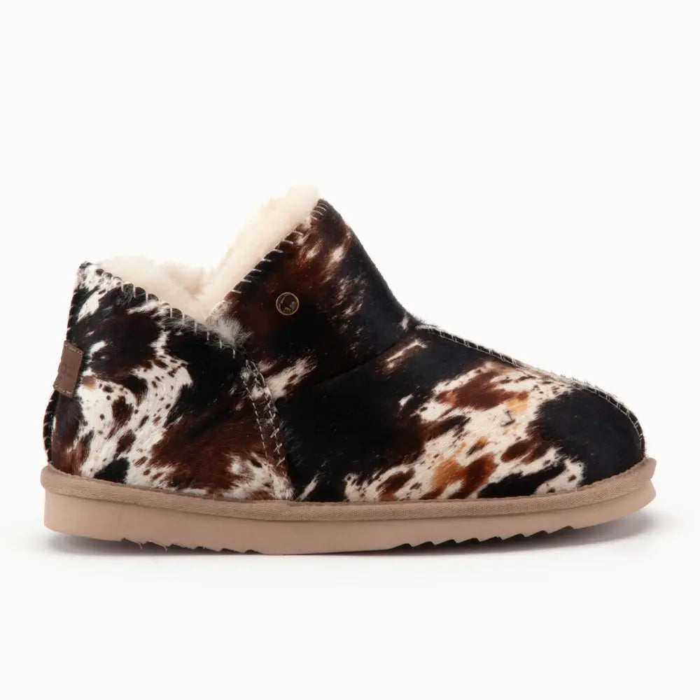 Willow Damen Print Hairy Cow Black