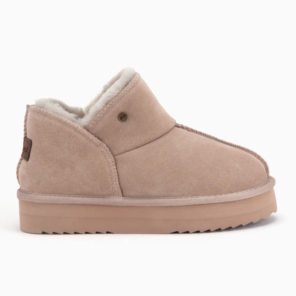 Willow Damen Suède Plateau Taupe