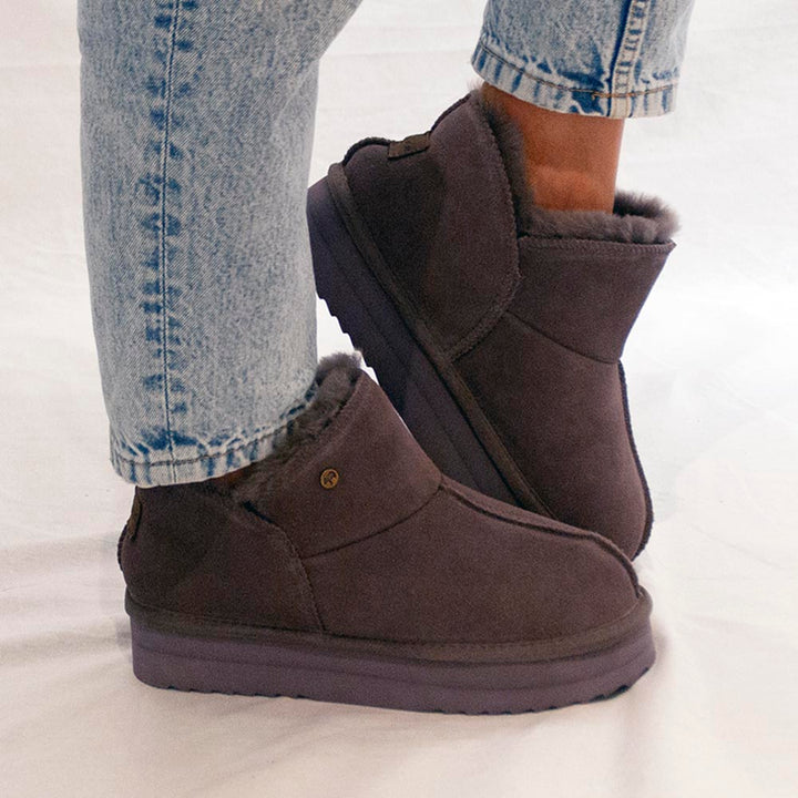 Willow suède plateau plum thumbnail 2