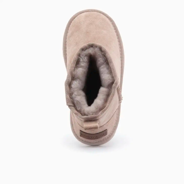 Wallaby kinder suède taupe thumbnail 1