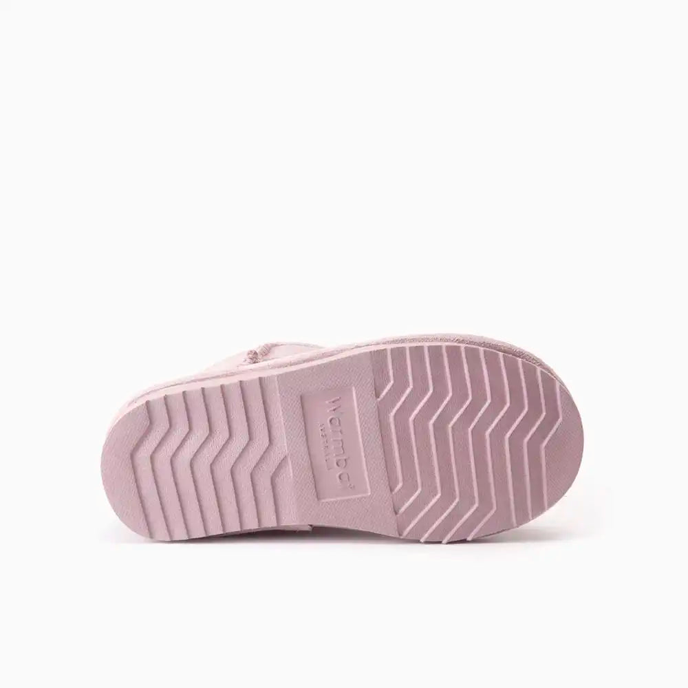 Wallaby kinder suède mauve 2