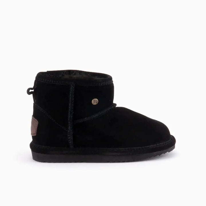 Wallaby Kinder Suède Boot Black thumbnail