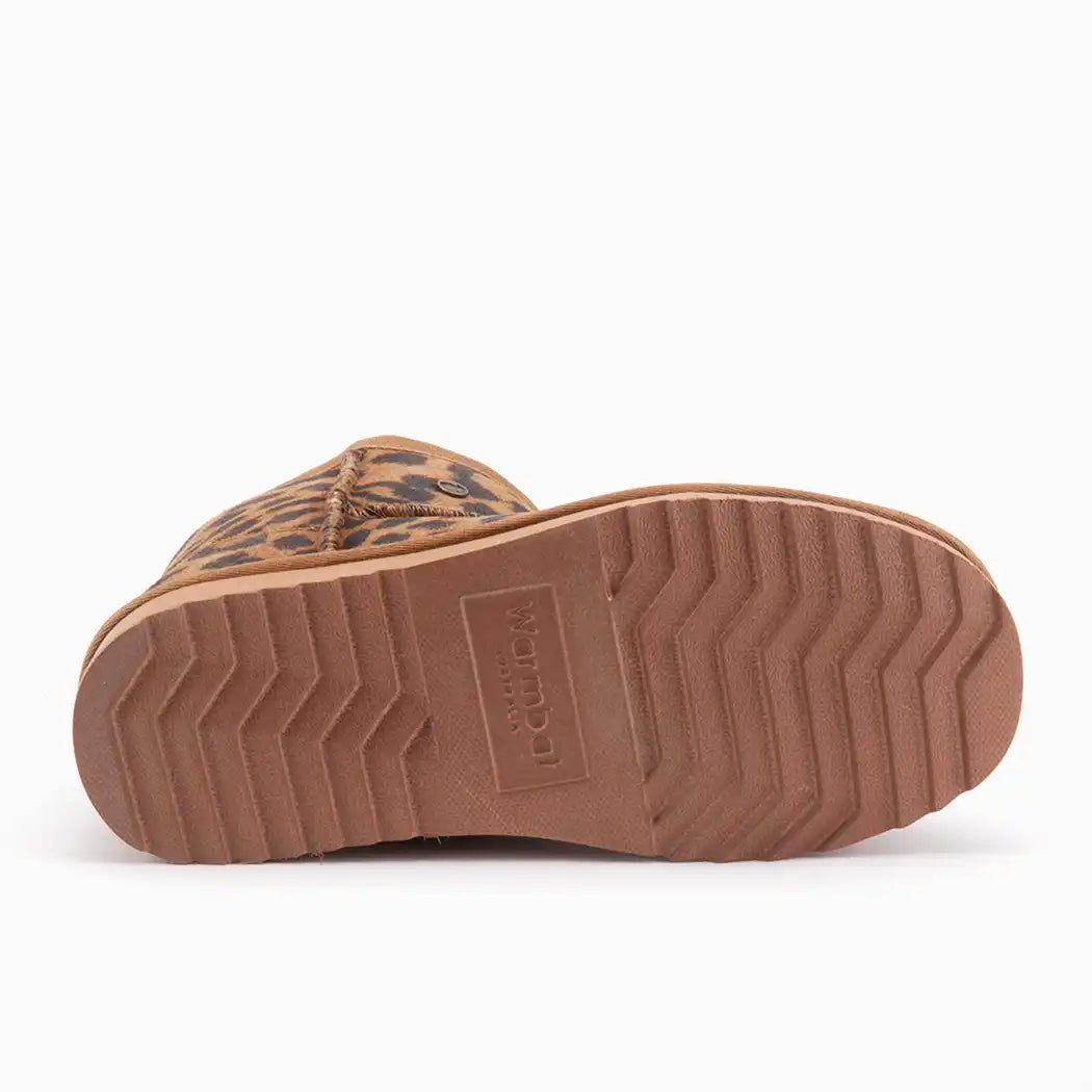 Wallaby dames suède panther chestnut 3