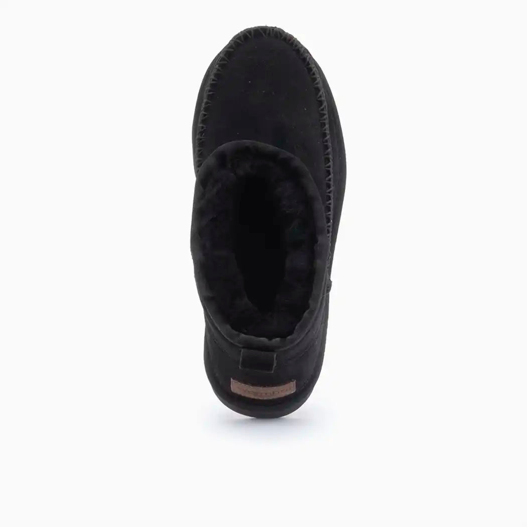 Wallaby suède stitch black 10