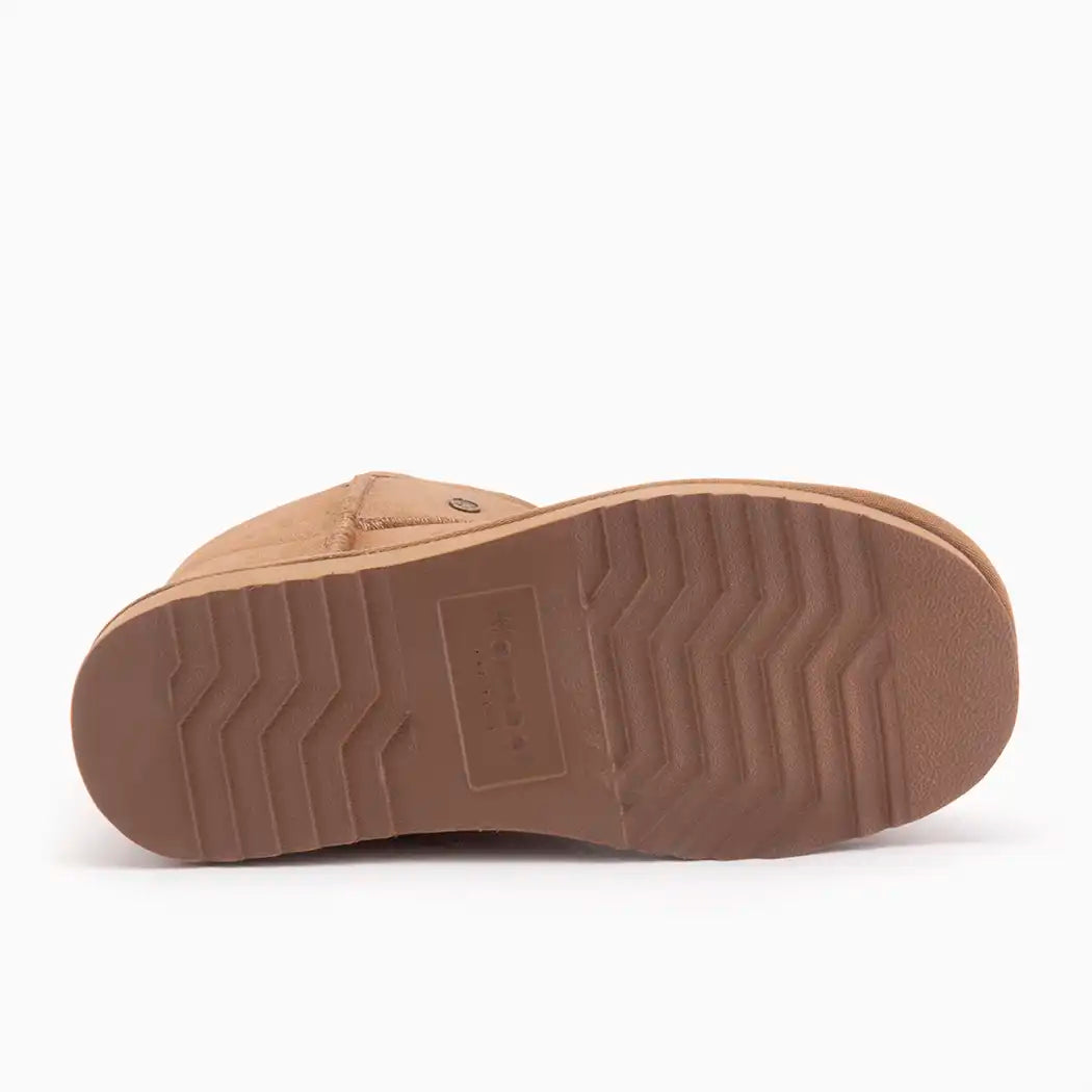 Wallaby dames suède metallic gold 15