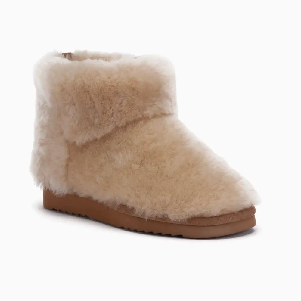 Wallaby Damen Boot Wool Camel 2