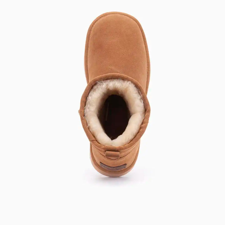 Wallaby suède plateau cognac thumbnail 10