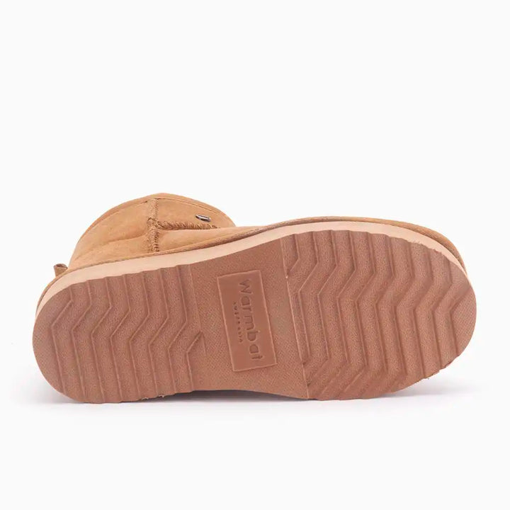 Wallaby suède plateau cognac thumbnail 2